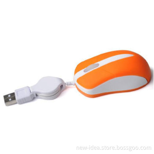 Wired Mini Mouse, Mechanical Encoder, Measures 87 x 46 x 32mm